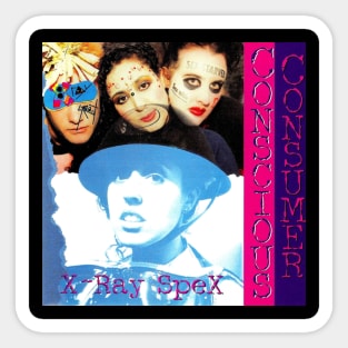 POLY STYRENE X RAY SPEX Sticker